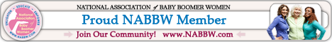 Proud MEMBER of NABBW - National Association of Baby Boomer Women